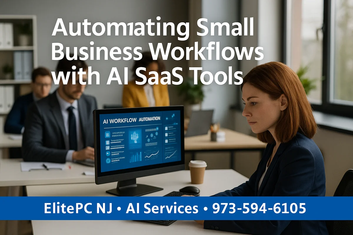 Automating small business workflows with AI
