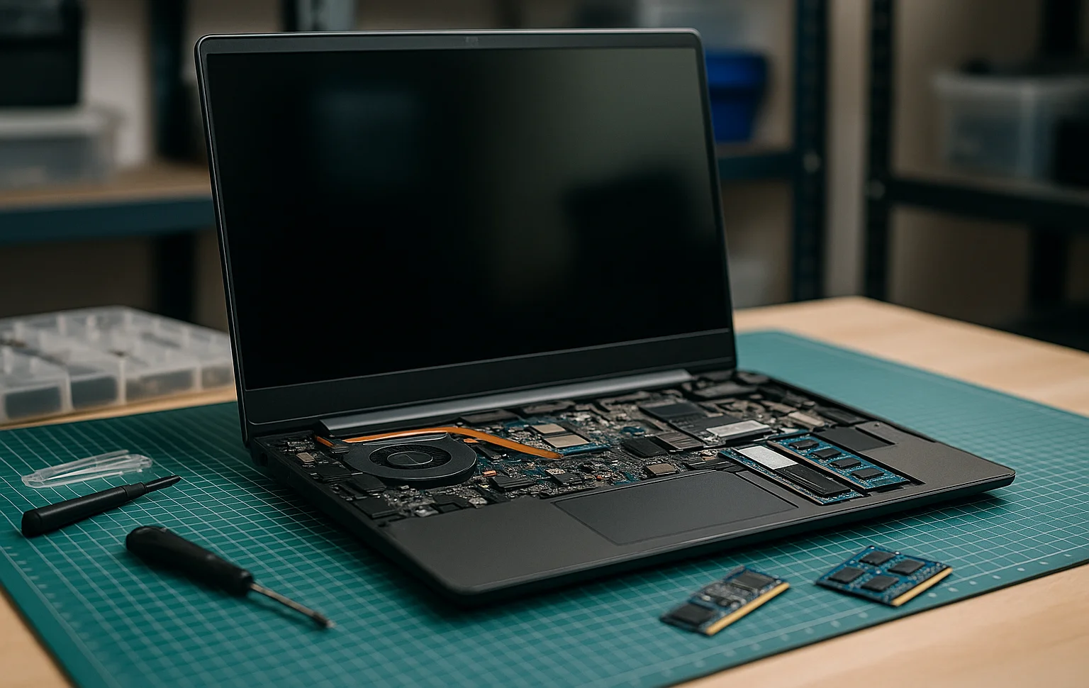 Laptop Repair Bench