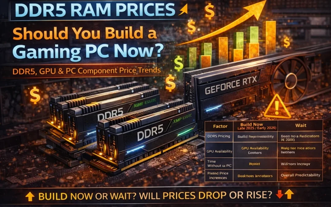 DDR5 RAM Prices 2026: Should You Build a Gaming PC Now or Wait?