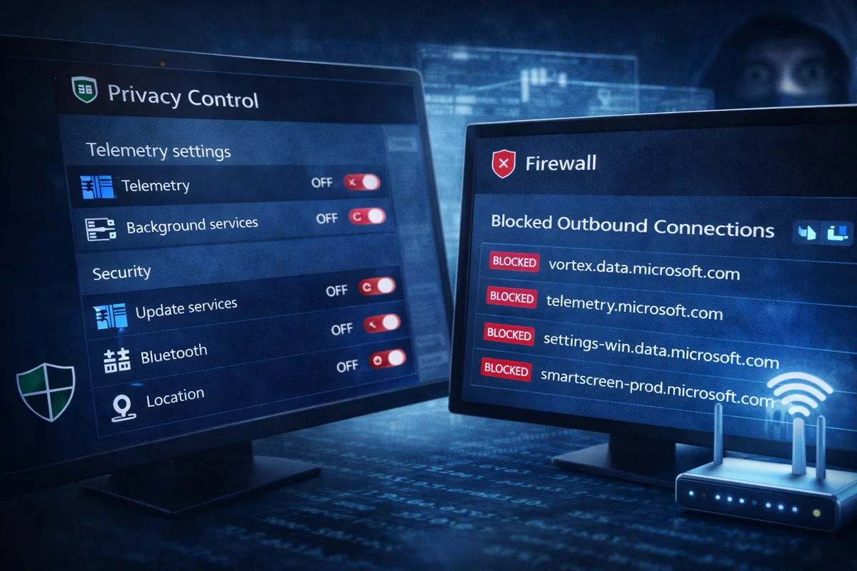 Small business workstation security checklist: local accounts, encryption choices, privacy settings, backup, and endpoint protection
