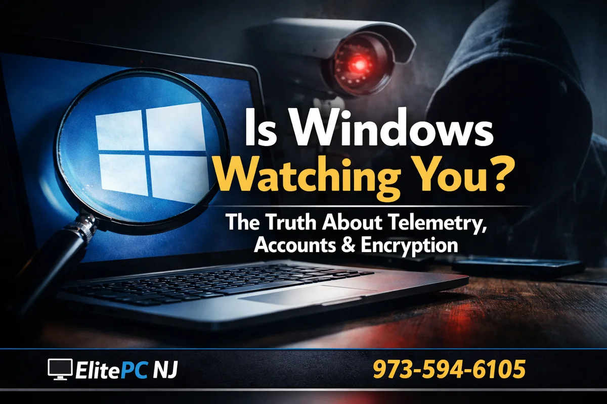 Is Windows Watching You? Truth about telemetry & encryption