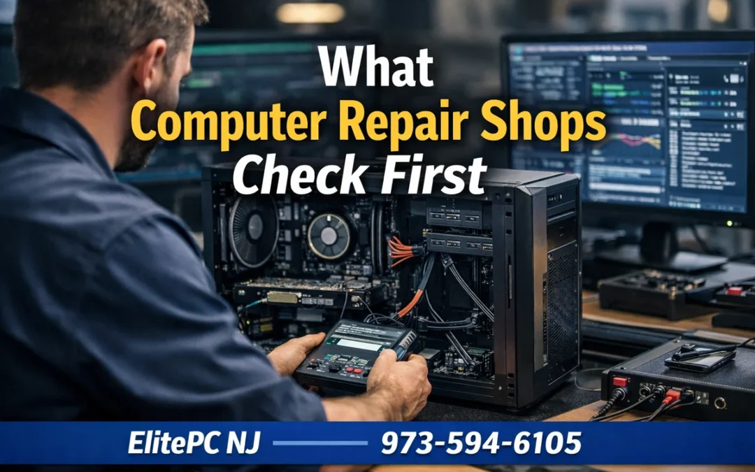 What Computer Repair Shops Check First (That Most People Never Look At)